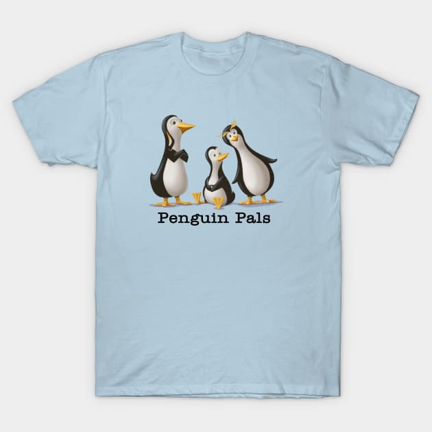 Penguin Pals T-Shirt by andyjhunter